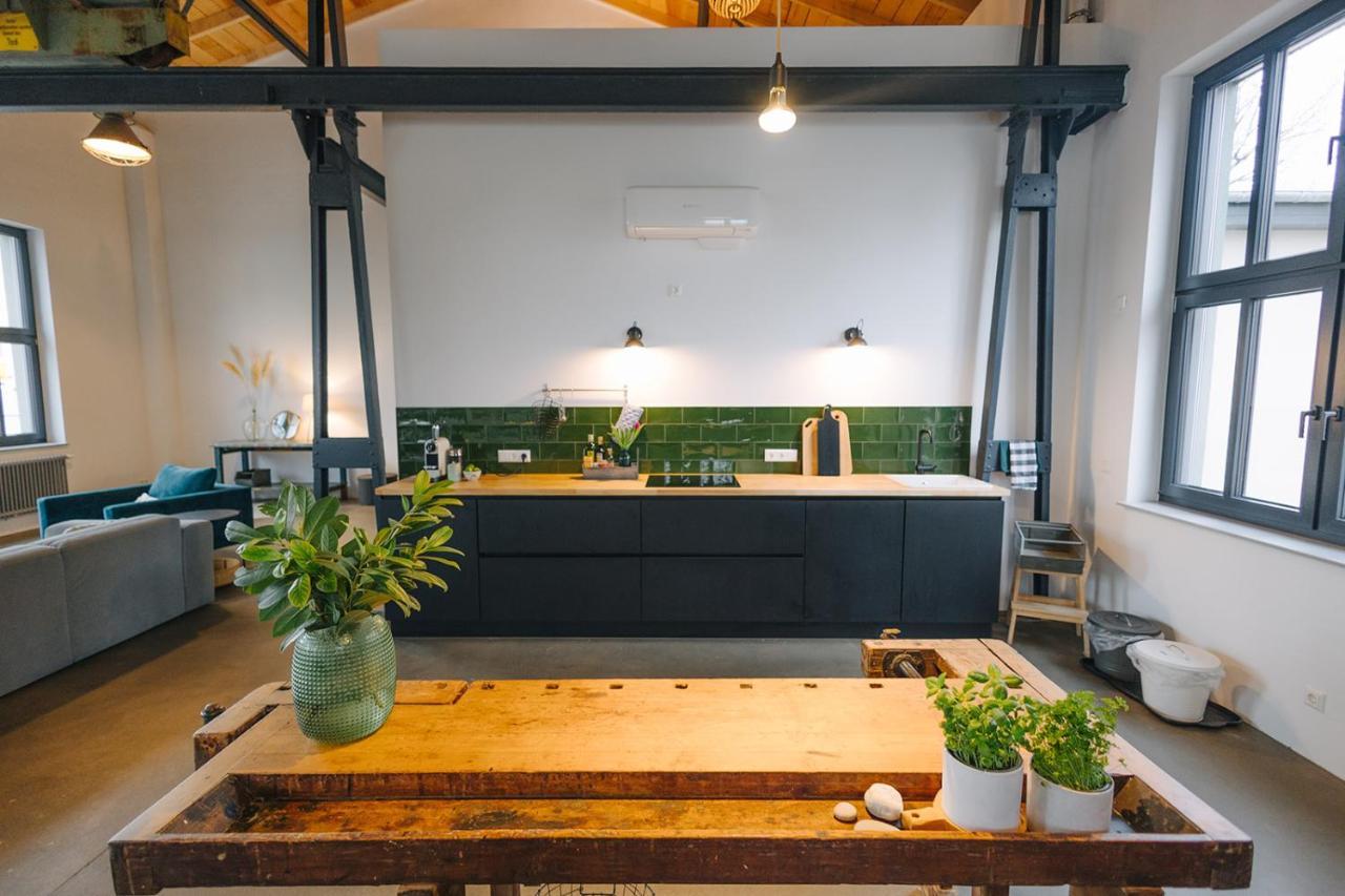 Elbquartier Apartments Magdeburg 'Fabrik61' מראה חיצוני תמונה